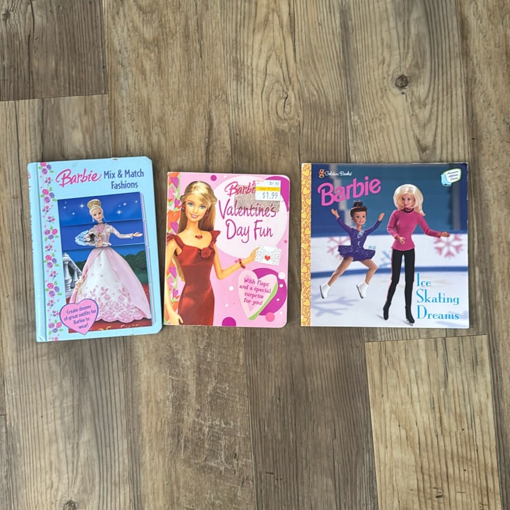 Lot of 3 Barbie Children’s Books
